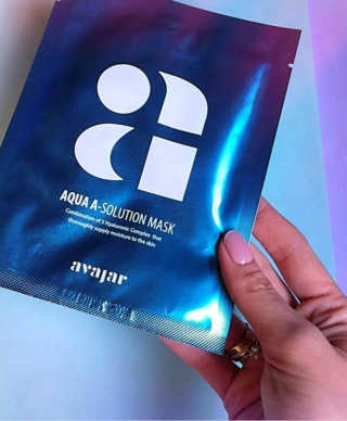 Avajar A-Solution 마스크 — 4.5점을 준 리뷰어가 2020년 12월 올린 사용 사진