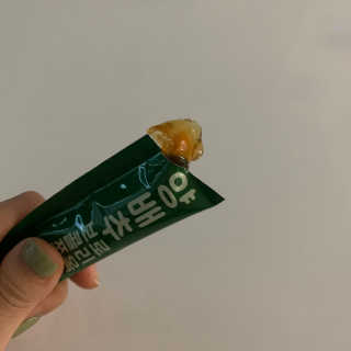 조은약초 국산 양배추즙 양배추 브로콜리 젤리 15포 x 1박스 — 5점을 준 리뷰어가 2020년 8월 올린 사용 사진