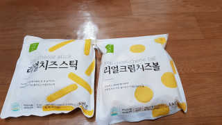 가치식탁 리얼치즈스틱, 리얼크림치즈볼 — 5점을 준 리뷰어가 2020년 5월 올린 사용 사진