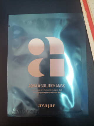 Avajar A-Solution 마스크 — 4점을 준 리뷰어가 2020년 12월 올린 사용 사진