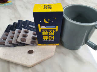 조은약초 꿀잠큐어 제주 감태추출물 감태정 600mg — 4점을 준 리뷰어가 2020년 7월 올린 사용 사진