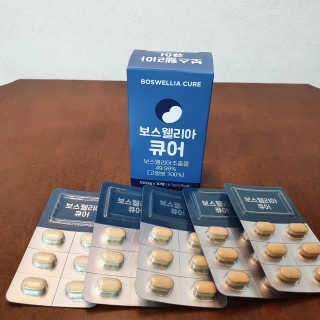 조은약초 보스웰리아 캡슐 큐어 보스웰릭산 30정 — 5점을 준 리뷰어가 2020년 7월 올린 사용 사진