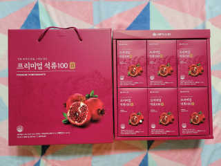서울약사신협 약사신협_석류100_70ml x 30포 — 5점을 준 리뷰어가 2020년 9월 올린 사용 사진