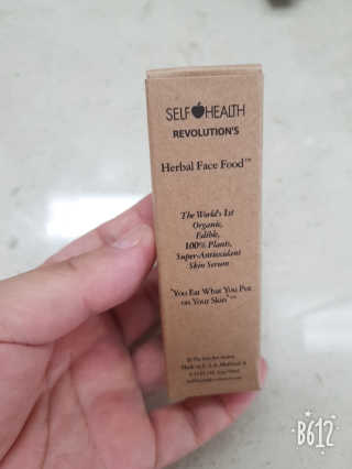 원조 욕세럼 허벌페이스푸드 10ml — 4점을 준 리뷰어가 2020년 6월 올린 사용 사진