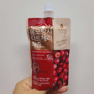 자연에온 몽모랑시 타트체리 착즙 100mL 10개입 2BOX — 5점을 준 리뷰어가 2020년 10월 올린 사용 사진