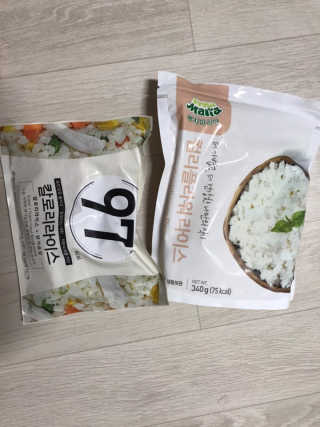 이룸푸드 냉동 컬리플라워 라이스 340g 1팩+칼로리라이스210g 1팩 — 5점을 준 리뷰어가 2020년 4월 올린 사용 사진