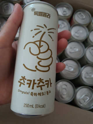 일화 No 슈가0Kcal 스테비아 톡별콜라 콤보팩 250mlX30 캔 — 5점을 준 리뷰어가 2020년 7월 올린 사용 사진