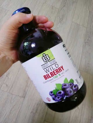 조지아스내추럴 조지아스 내추럴 야생빌베리 1,000ml NFC — 5점을 준 리뷰어가 2020년 5월 올린 사용 사진