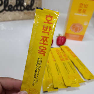 조은약초 국산 늙은 호박즙 호박쪼옥 젤리 20g x 15포 — 5점을 준 리뷰어가 2020년 8월 올린 사용 사진