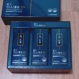 로그네이처 로그 인 홍삼 25+ — 5점을 준 리뷰어가 2020년 6월 올린 사용 사진