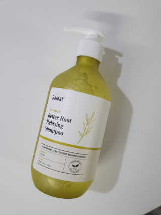 달리프 클로렐라 베러 루트 릴렉싱 샴푸 500ml — 5점을 준 리뷰어가 2020년 11월 올린 사용 사진