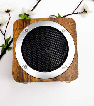 SEVIZ MINI10W 레트로 블루투스 스피커 — 5점을 준 리뷰어가 2020년 8월 올린 사용 사진