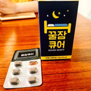 조은약초 꿀잠큐어 제주 감태추출물 감태정 600mg — 5점을 준 리뷰어가 2020년 5월 올린 사용 사진