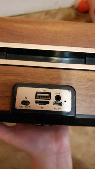 SEVIZ Retro 블루투스 스피커 4 종 — 4점을 준 리뷰어가 2020년 6월 올린 사용 사진