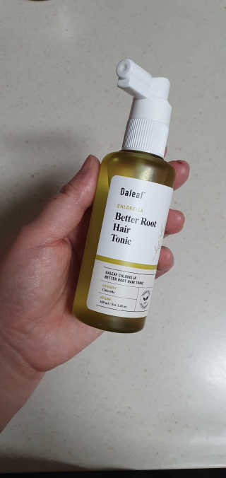 달리프 클로렐라 베러 루트 헤어토닉 100ml — 5점을 준 리뷰어가 2020년 10월 올린 사용 사진