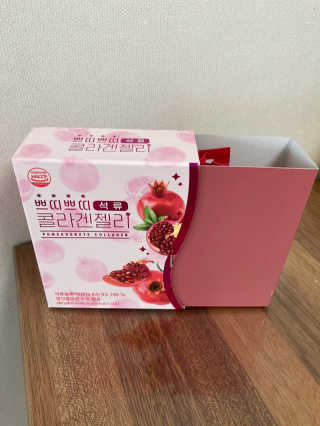 헬스업_쁘띠쁘띠석류콜라겐젤리_20g x 14포 — 5점을 준 리뷰어가 2020년 9월 올린 사용 사진