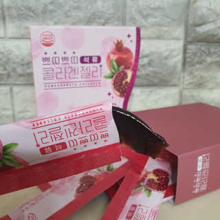 헬스업_쁘띠쁘띠석류콜라겐젤리_20g x 14포 — 4점을 준 리뷰어가 2020년 9월 올린 사용 사진