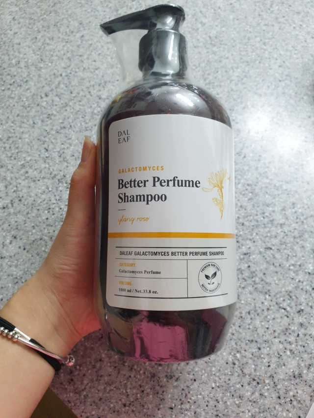 달리프 베러 퍼퓸 샴푸 1000ml 레이니데이 or 일랑로즈 리뷰 사진