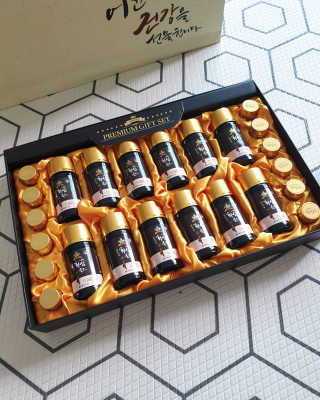 서울약사신협_프리미엄황삼골드_3.75g x 12환+75mgx12병 — 5점을 준 리뷰어가 2020년 9월 올린 사용 사진