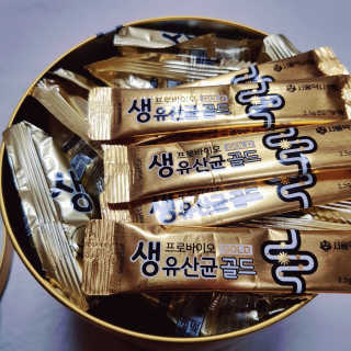 서울약사신협_프로바이오생유산균골드_2.5x100포 — 5점을 준 리뷰어가 2020년 6월 올린 사용 사진