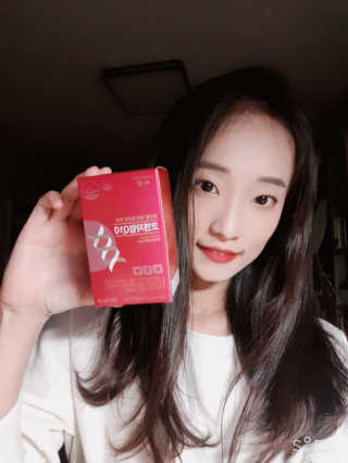 건강한약속 바른 바른 코엔자임Q10 — 4점을 준 리뷰어가 2020년 5월 올린 사용 사진