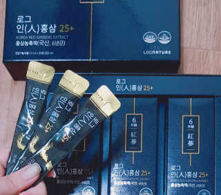 로그네이처 로그 인 홍삼 25+ — 5점을 준 리뷰어가 2020년 6월 올린 사용 사진