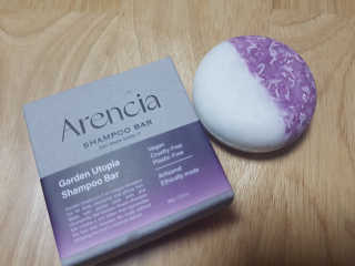 Arencia 아렌시아 가든 유토피아 2-in-1 샴푸바 — 4점을 준 리뷰어가 2020년 12월 올린 사용 사진