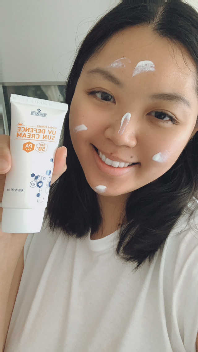 SG_[TREATIS] UV Defence Sun Cream 리뷰 사진
