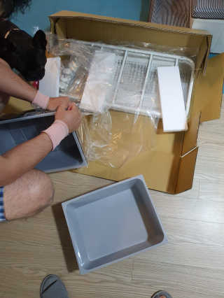 바네스데코 DIY 다용도 이동식 4단 수납 트롤리 서랍장 — 5점을 준 리뷰어가 2020년 6월 올린 사용 사진