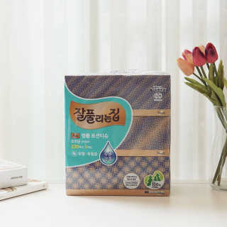잘풀리는집 부드러운 모이스처 보습 미용 티슈 230매 — 5점을 준 리뷰어가 2020년 9월 올린 사용 사진