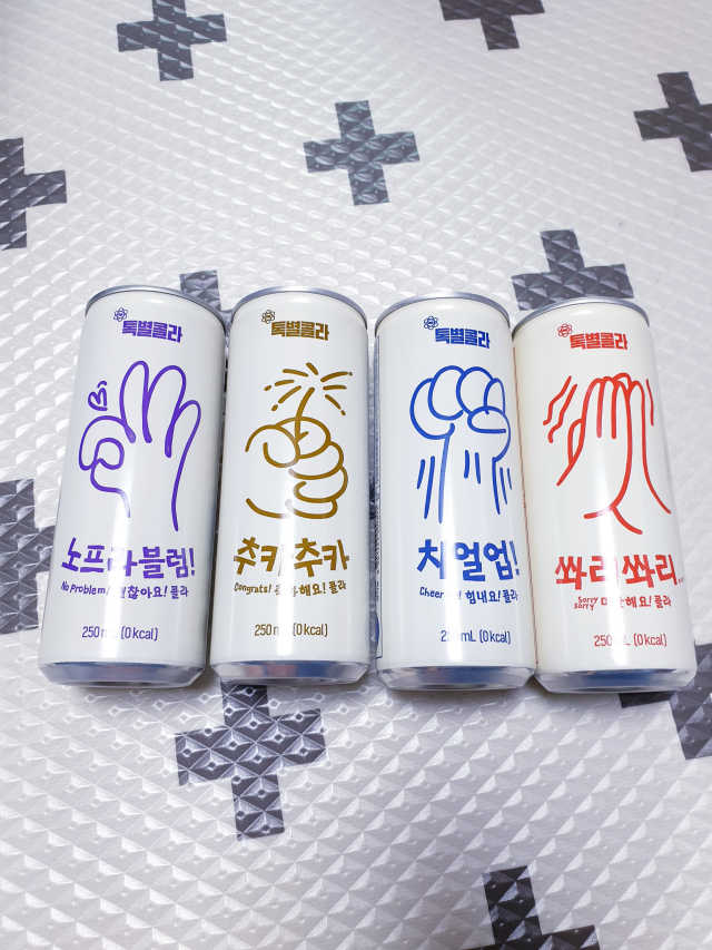 No 슈가0Kcal 스테비아 톡별콜라 콤보팩 250mlX30 캔 리뷰 사진