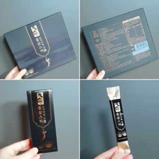 헬스업_천명진프리미엄홍삼스틱_10ml x 30포 — 5점을 준 리뷰어가 2020년 10월 올린 사용 사진