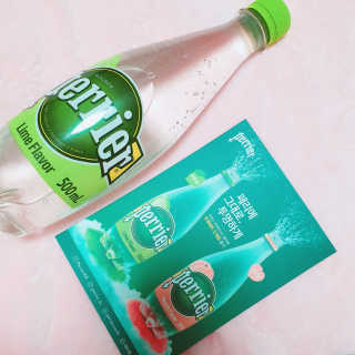 페리에 라임 500ml 투명페트 — 5점을 준 리뷰어가 2020년 11월 올린 사용 사진