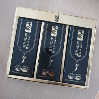 헬스업_천명진프리미엄홍삼스틱_10ml x 30포 — 4점을 준 리뷰어가 2020년 7월 올린 사용 사진