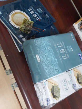 한촌몰 바다공작소 전통김_명품돌김세트 — 5점을 준 리뷰어가 2020년 10월 올린 사용 사진