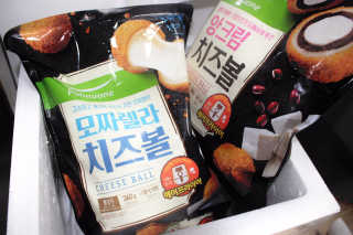 [풀무원] 치즈볼 2종-모짜렐라, 앙크림 — 5점을 준 리뷰어가 2020년 10월 올린 사용 사진