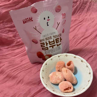 BASSAK 바삭 프리즈 크리스피 3종 — 4점을 준 리뷰어가 2020년 5월 올린 사용 사진
