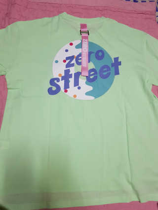 제로스트릿 ZERO STREET - BACK DONUT T-SHIRT 7 COLOR — 5점을 준 리뷰어가 2020년 7월 올린 사용 사진