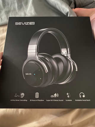 SEVIZ Bluetooth Headphones 10 3color — 5점을 준 리뷰어가 2020년 5월 올린 사용 사진