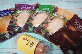 바로 먹는 아침 실온보관 닭가슴살 6종 — 5점을 준 리뷰어가 2020년 9월 올린 사용 사진
