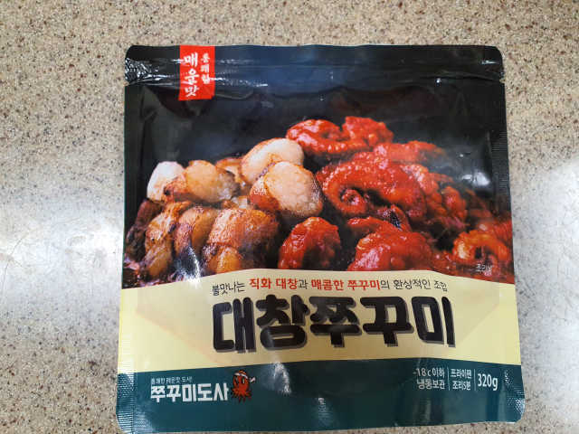쭈꾸미도사 대창쭈꾸미 320g 리뷰 사진
