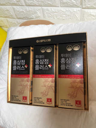서울약사신협_투데이홍삼정플러스스틱_10g x 30포 — 5점을 준 리뷰어가 2020년 11월 올린 사용 사진