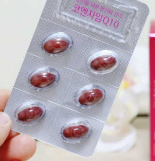 건강한약속 바른 바른 코엔자임Q10 — 5점을 준 리뷰어가 2020년 5월 올린 사용 사진