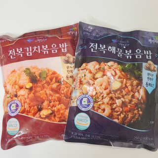 바다는다웰빙이다 전복해물볶음밥/전복김치볶음밥 250g-4봉지 — 4점을 준 리뷰어가 2020년 11월 올린 사용 사진