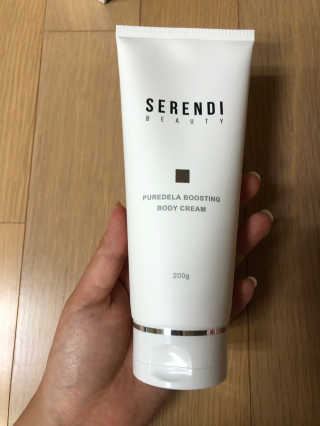 세렌디뷰티 퓨어델라 부스팅 바디크림 — 3.5점을 준 리뷰어가 2020년 6월 올린 사용 사진