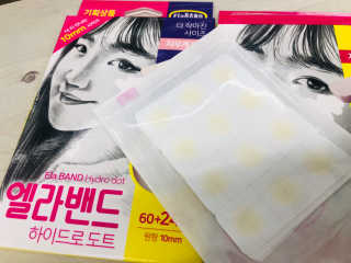 엘라밴드 하이드로 도트 스팟패치 12mm, 10mm — 5점을 준 리뷰어가 2020년 8월 올린 사용 사진