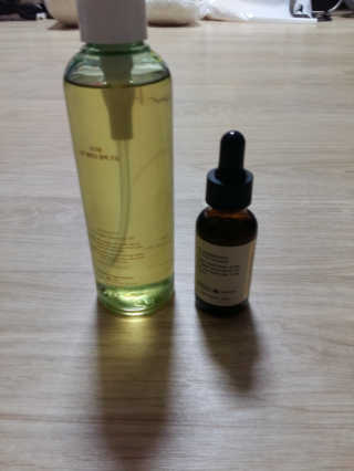 스킨큐어 산다화 순한 클렌징 동백 오일 200ml — 5점을 준 리뷰어가 2020년 5월 올린 사용 사진