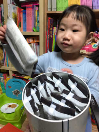 서울약사신협_FOS프리바이오틱스플러스쿠앤크_5gX100포 — 5점을 준 리뷰어가 2020년 5월 올린 사용 사진