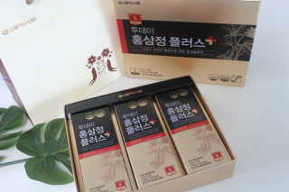 서울약사신협_투데이홍삼정플러스스틱_10g x 30포 — 5점을 준 리뷰어가 2020년 11월 올린 사용 사진
