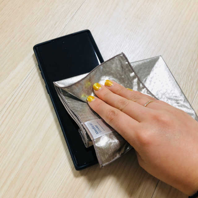 메디컬 실버 순은 손소독 손수건 리뷰 사진